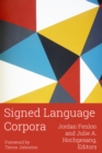 Image for Signed language corpora