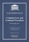 Image for Criminal Law and Criminal Procedure, Law Essentials: Governing Law for Law School and Bar Exam Prep