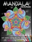 Image for Mandala Color by Number Anti Anxiety Coloring Book for Adult Relaxation