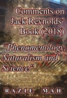 Image for Comments on Jack Reynolds&#39; Book (2018) &quot;Phenomenology, Naturalism and Science&quot;