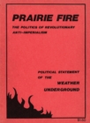 Image for Prairie Fire : The Politics Of Revolutionary Anti-Imperialism - The Political Statement Of The Weather Underground (Reprint From The Original)