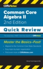 Image for CliffsNotes Common Core Algebra II : Quick Review