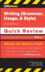 Image for CliffsNotes Writing (Grammar, Usage, and Style) : Quick Review
