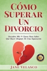 Image for Como Superar Un Divorcio