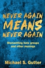 Image for Never Again Means Never Again : Dismantling hate groups and other musings