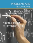 Image for Math 1000 SUBTRACTION PROBLEMS AND SOLUTIONS