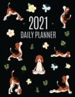 Image for Dog Yoga Planner 2021 : Large Funny Animal Agenda Meditation Puppy Yoga Organizer: January - December (12 Months) For Work, Appointments, College, Office or School