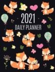 Image for Red Fox Planner 2021 : Funny Animal Planner Calendar Organizer Artistic January - December 2021 Agenda Scheduler Cute Large Black 12 Months Planner for Meetings, Appointments, Goals, School or Work