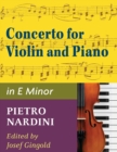 Image for Violin Concerto In E Minor - Violin/Piano