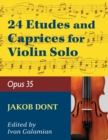 Image for Dont, Jakob - 24 Etudes and Caprices Op. 35 - Violin solo - by Ivan Galamian - International