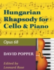 Image for Popper - Hungarian Rhapsody Opus 68 For Cello and Piano (No. 1759)