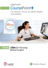 Image for Lippincott Coursepoint for Honan&#39;s Focus on Adult Health