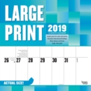 Image for Large Print 2019 Square Wall Calendar