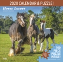 Image for Horse Lovers Puzzle Set 2020 Square Wall Calendar