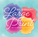 Image for Big &amp; Bright Large Print 2021 Square Calendar