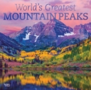 Image for Mountain Peaks, Worlds Greatest 2021 Square Foil Avc Calendar