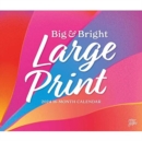 Image for BIG BRIGHT LARGE PRINT 2024 DELUXE MATTE
