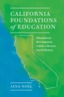 Image for California Foundations of Education