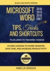 Image for Microsoft Word 2007 2010 2013 2016 Tips Tricks and Shortcuts (Black &amp; White Version) : Work Smarter, Save Time, and Increase Productivity