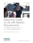 Image for Balancing Quality of Life with Mission Requirements : An Analysis of Personnel Tempo on U.S. Coast Guard Major Cutters