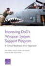 Image for Improving DoD&#39;s Weapon System Support Program