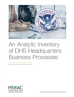 Image for An Analytic Inventory of Dhs Headquarters Business Processes