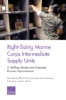 Image for Right-Sizing Marine Corps Intermediate Supply Units : A Staffing Model and Proposed Process Improvements