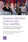 Image for Manpower Alternatives to Enhance Total Force Capabilities : Could New Forms of Reserve Service Help Alleviate Military Shortfalls?