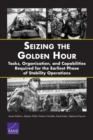 Image for Seizing the Golden Hour : Tasks, Organization, and Capabilities Required for the Earliest Phase of Stability Operations
