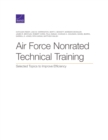 Image for Air Force Nonrated Technical Training : Selected Topics to Improve Efficiency