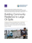 Image for Building Community Resilience to Large Oil Spills : Findings and Recommendations from a Synthesis of Research on the Mental Health, Economic, and Community Distress Associated with the Deepwater Horiz