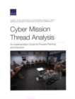 Image for Cyber Mission Thread Analysis : An Implementation Guide for Process Planning and Execution