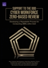 Image for Support to the Dod Cyber Workforce Zero-Based Review