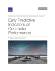 Image for Early Predictive Indicators of Contractor Performance : A Data-Analytic Approach