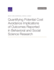 Image for Quantifying Potential Cost Avoidance Implications of Outcomes Reported in Behavioral and Social Science Research