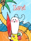 Image for Levi : Personalized Children&#39;s Coloring Book, Ima Gonna Color My Day at the Beach