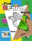 Image for First Farm Words Coloring Book for Toddlers