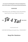 Image for The Tit 4 Tat Solution