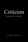Image for Criticism : Ramblings by the Common Man