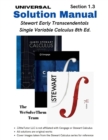 Image for Solution Manual : Stewart Early Transcendentals Single Variable Calculus 8th Ed.: Chapter 1 - Section 3