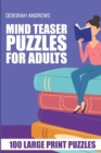 Image for Mind Teaser Puzzles For Adults : Light Up Puzzle - 100 Large Print Puzzles