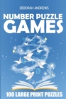 Image for Number Puzzle Games : Trace Numbers Puzzle - 100 Large Print Puzzles