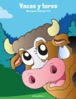 Image for Vacas y toros libro para colorear 1 &amp; 2