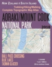 Image for Aoraki/Mount Cook National Park Trekking/Hiking/Walking Topographic Map Atlas Ball Pass Crossing Blue Lakes Tasman Glacier New Zealand South Island 1