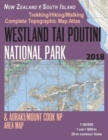 Image for Westland Tai Poutini National Park &amp; Aoraki/Mount Cook NP Area Map Trekking/Hiking/Walking Complete Topographic Map Atlas New Zealand South Island 1