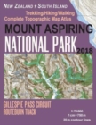Image for Mount Aspiring National Park Trekking/Hiking/Walking Complete Topographic Map Atlas Gillespie Pass Circuit Routeburn Track New Zealand South Island 1