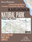 Image for Karukinka Natural Park Tierra Del Fuego Detailed Topo Map Roads Trails Campsites Trekking/Hiking/Walking Complete Topographic Map Atlas Chile Patagonia 1