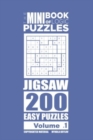 Image for The Mini Book of Logic Puzzles - Jigsaw 200 Easy (Volume 1)