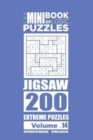 Image for The Mini Book of Logic Puzzles - Jigsaw 200 Extreme (Volume 14)