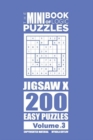 Image for The Mini Book of Logic Puzzles - Jigsaw X 200 Easy (Volume 3)